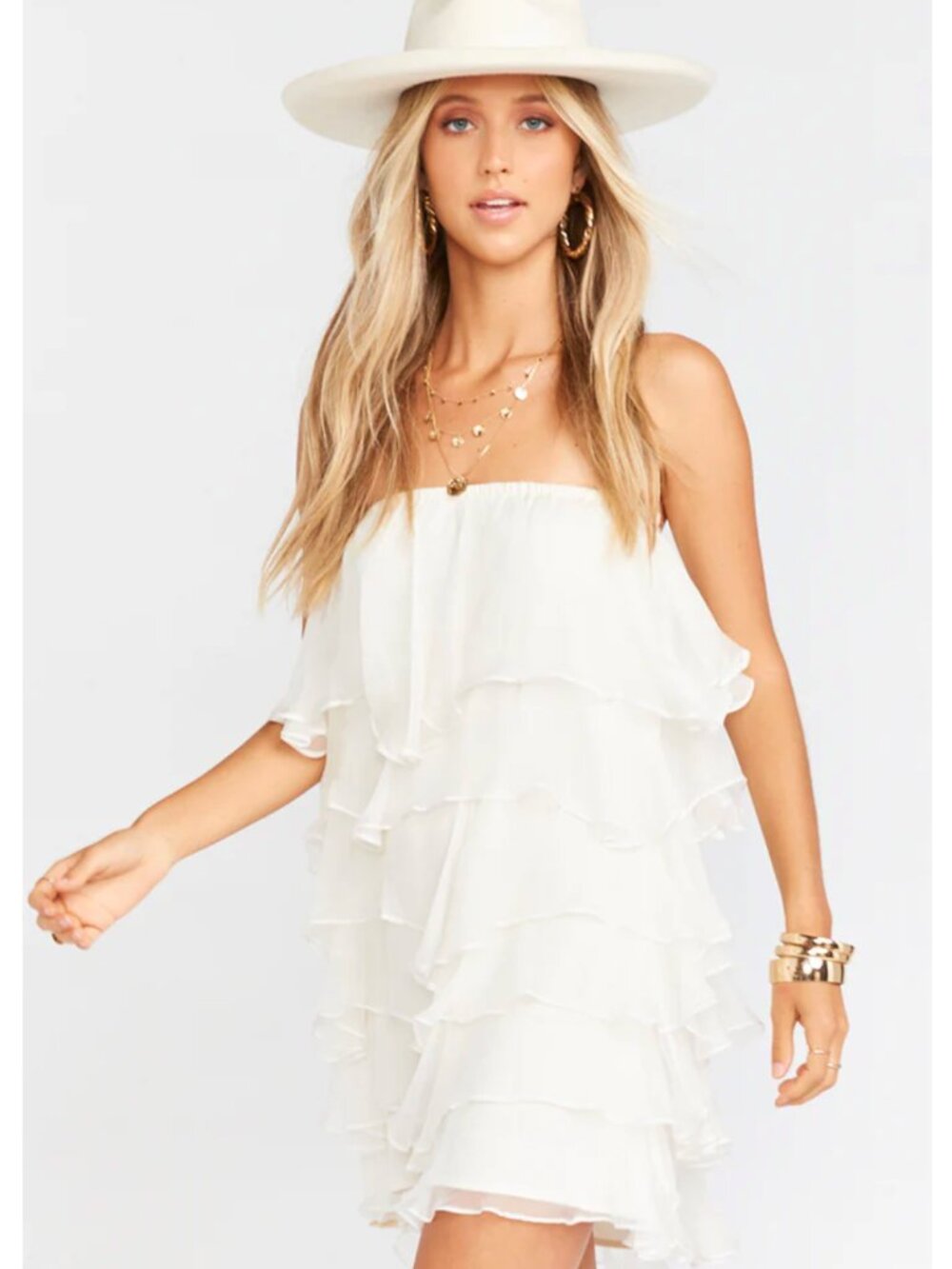 NWT Rowen Ruffle Dress